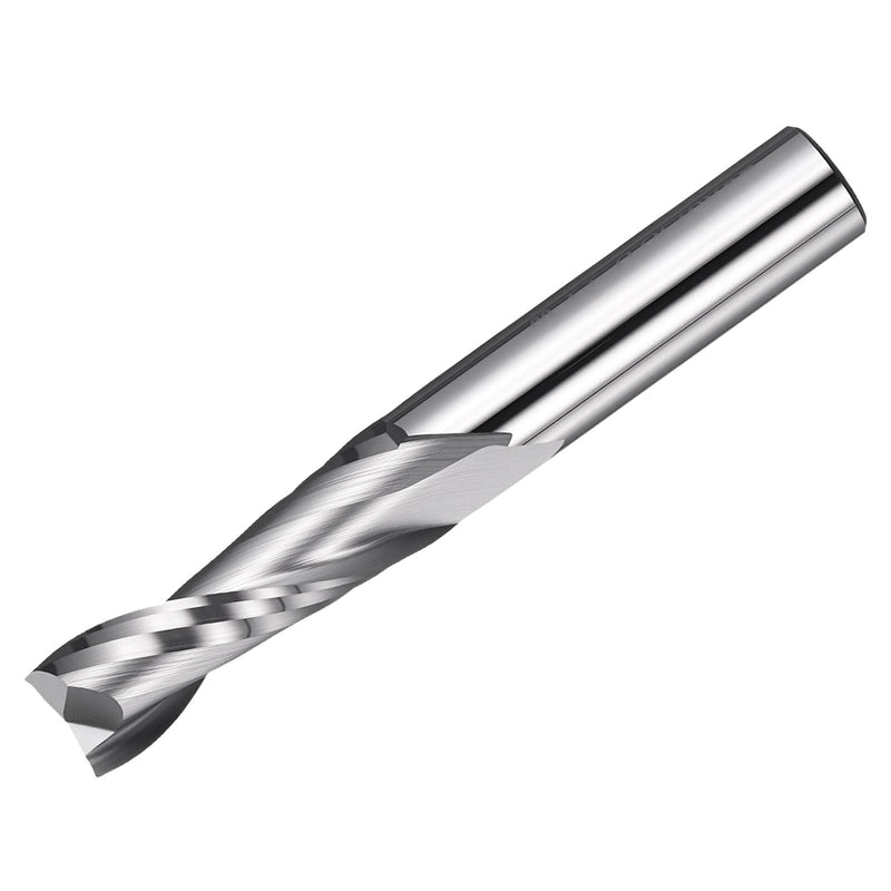 Carbide Upcut Spiral Router Bit, 10mm Shank CNC Router Bits 10mm x 32mm (Cutting Dia x Length) 2 Flutes End Mills Cutter for Hardwood, Solid Wood, Particle Board, MDF 10mm Dia - 32mm CL - 10mm Shank