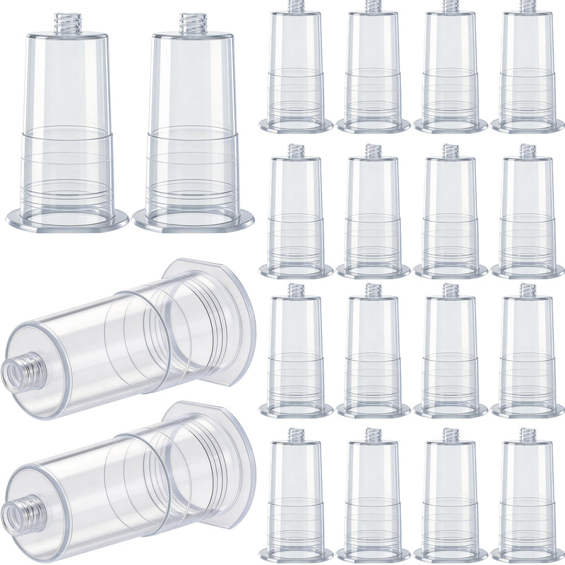200 Pcs Disposable Needle Holder Transparent Connector Students Training Tools Universal Fit Needle Holders Vacutainer Blood Collection Tube Holder 200