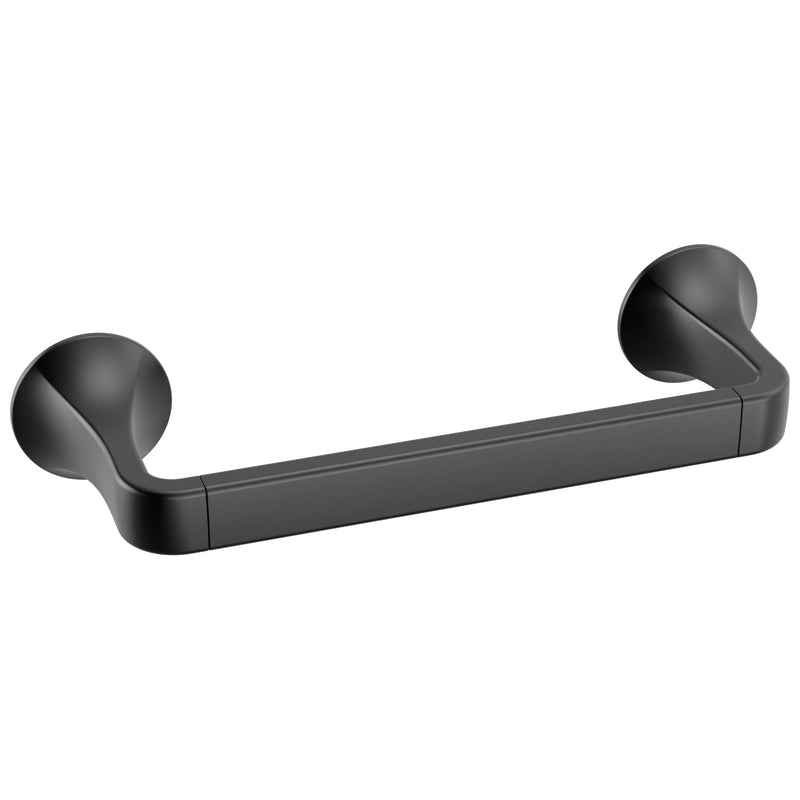 Delta Lineax 8 in. Wall Mount Towel Bar, Bathroom Accessory, Matte Black 76208-BL