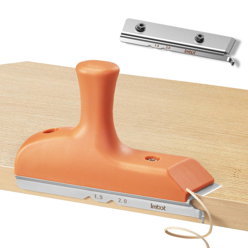 Imbot Edge Banding Trimmer，With Stainless Steel Blade For Deburring, Edge Planing, Correcting Wood Edges, Woodworking, Veneer, Edgebanding Trimming Tool, Gift For Dad