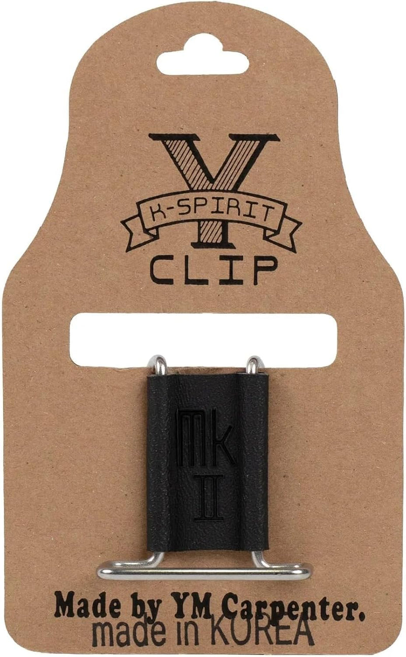 YM Carpenter MK2 Y-Clip Toolbelt Attachment - Add-On Storage Clips for Tool Belts, Holds Tape Measure, Hammer, Impact Driver, Nail Gun – Durable Universal Fit Black
