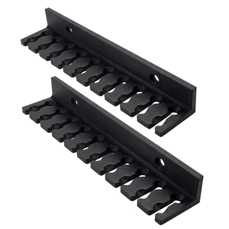 Wall Mount Test Leads Probe Pairs, Banana Cables Organizer for Tidy and Efficient Cable Hangers for Test Leads, Easy Access for Increased Productivity and Lead Management - 2 Pack