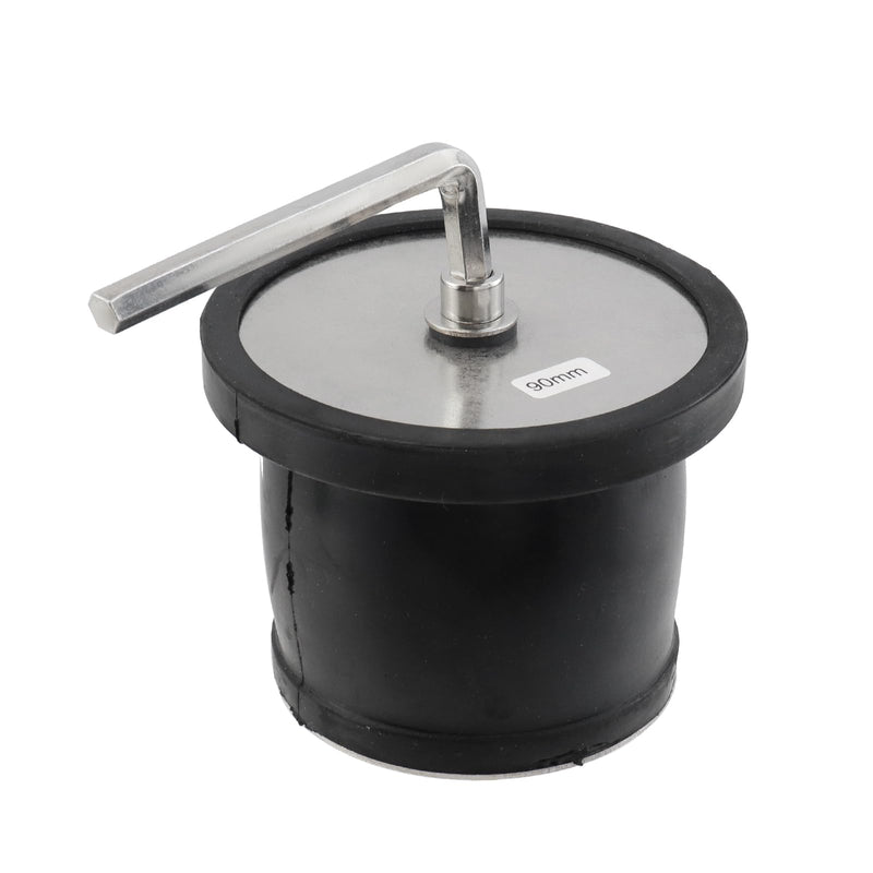 Antrader Expandable Rubber Sealing Plug Fit 3.54"~4.33"(90~110mm)