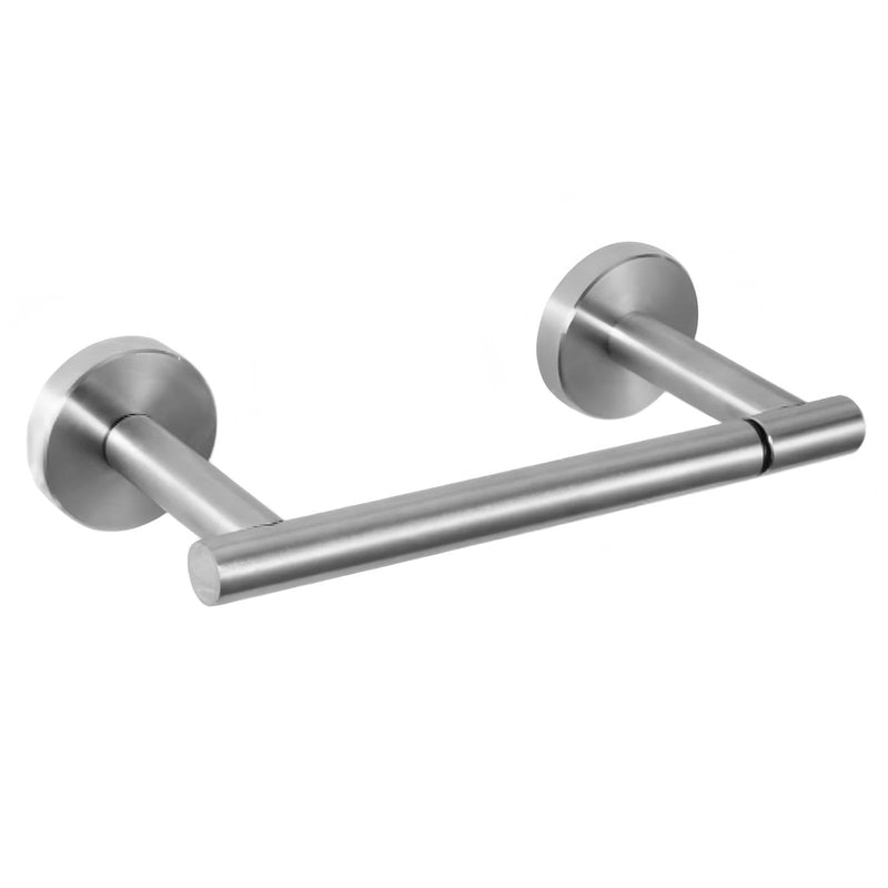 #304 Stainless Steel Toilet Paper Holder,Round Design,Brushed Nickel Brushed Nickel-two Parts Two parts