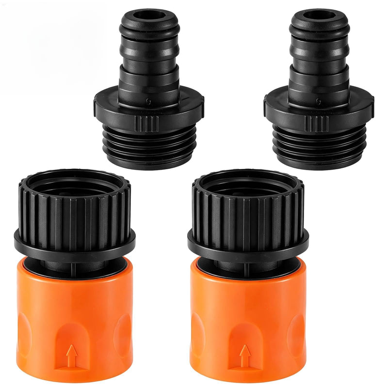 Quick Connect Flush Kit for Sea-Doo, Jet Boat Engine Flush Adapter Compatible with 4 Stroke Seadoo PWC and Jet Ski, Honda Yamaha Outboard Cleaning Kit 2 Pack