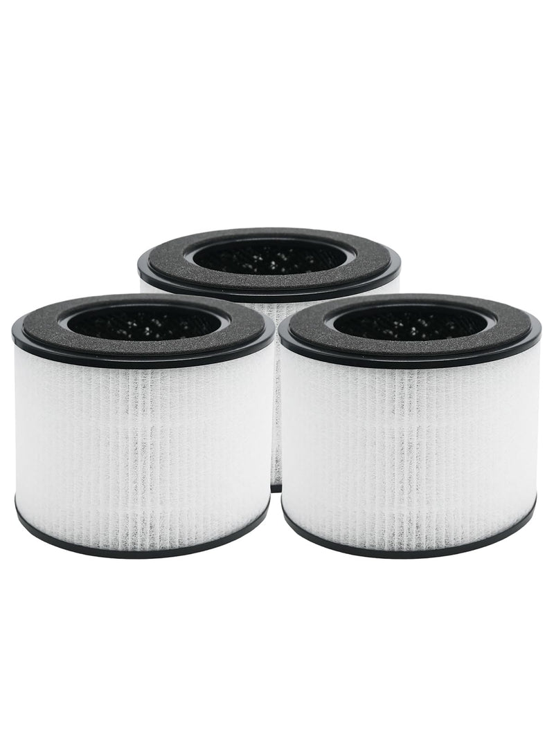 H02 Replacement Filter for TechCare TC-6020B & HIMOX H02, 3-Pack