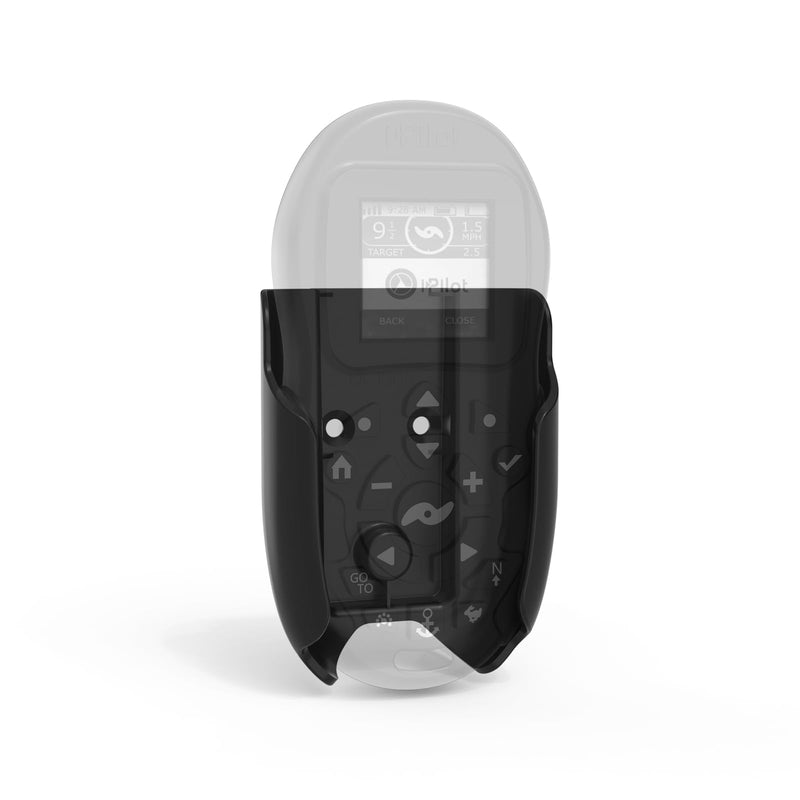 3-in-1 Remote Holder with VHB 3M Adhesive,1/4 Inch Nut for Minn Kota iPilot Trolling Motor Remote (Black)