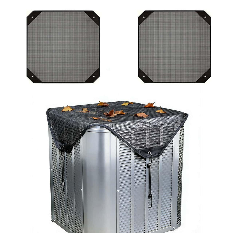 2 Packs AC Covers for Outside 36x36, AC Shade for Outside Unit 2 Packs, Mesh 36" x 36"