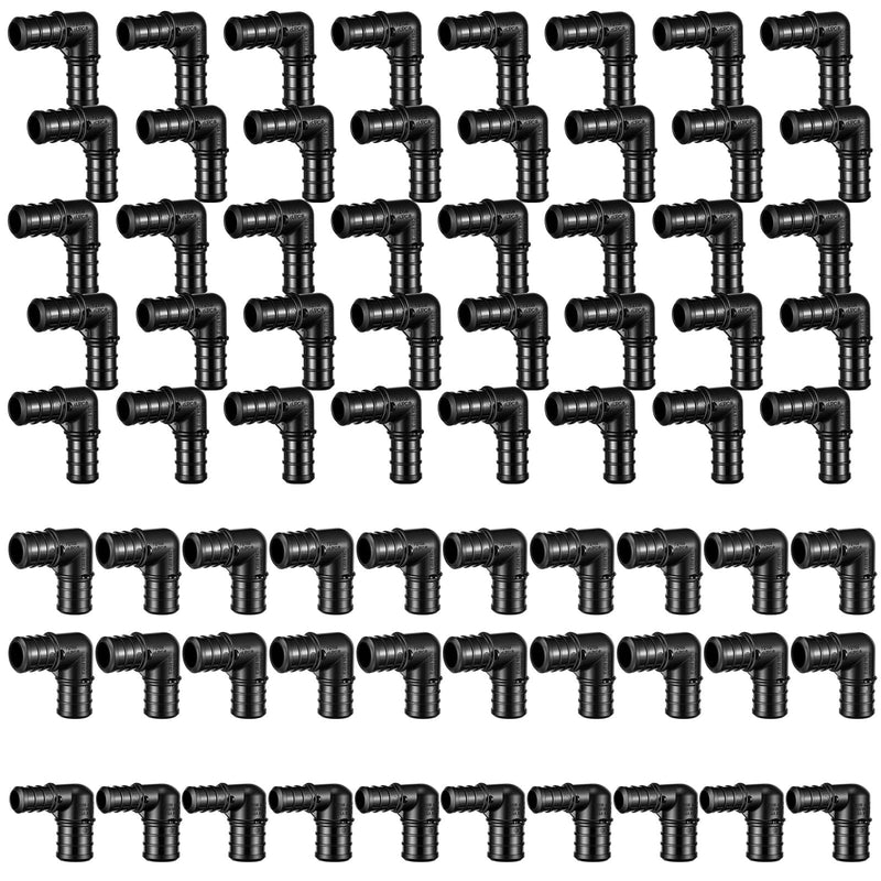 Colingmill 70Pcs 3/4 to 1/2 Inch Pex-B Coupling Crimp Pipe Tube Fitting Kit