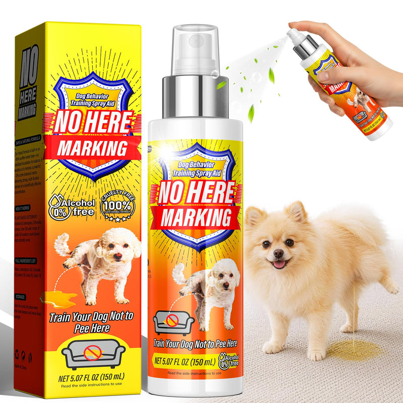 Potty Training Spray for Dogs - Dog Deterrent Spray to Stop Marking & Urinating Indoors or Outdoors - Natural No Pee Training Aid for Puppies - Safe for Furniture, Carpet & Floors - Puppy Essentials - NewNest Australia