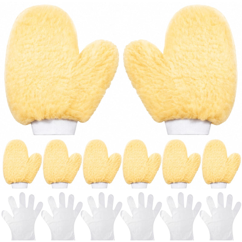 10PCS Paint Mitt Gloves for Painting Railing Fence, Reusable Painters Mitts