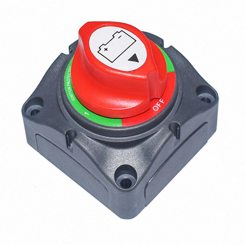 6-60V Battery Disconnect Switch Isolator for Marine Boat Car RV ATV UTV | 200A/275A Heavy Duty Waterproof Dual Battery Disconnect Switch Kill Isolator for Marine Boat Car RV ATV UTV ASW-A701S Model 2