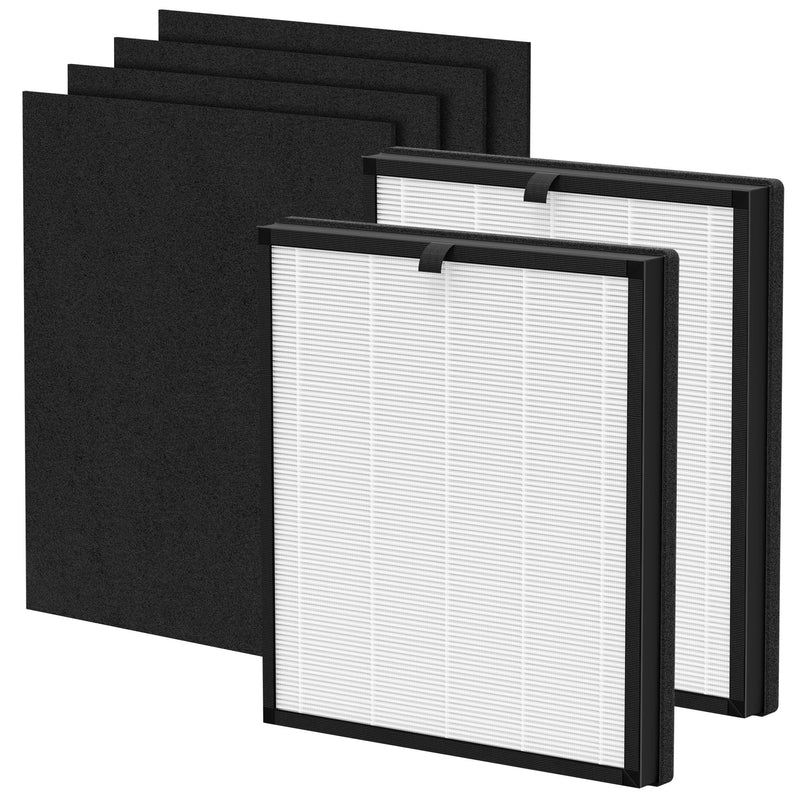 2 Pack K06 Replacement Filter, Compatible with HEARBOBO K06 Air Purifier 2 Pack
