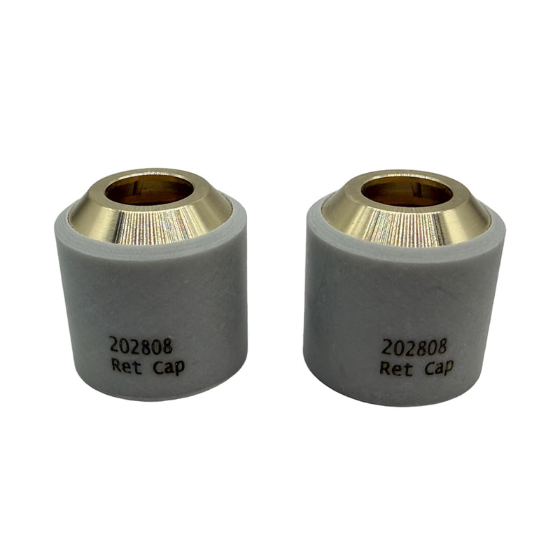 2Pcs 202808 176658 Retaining Cup for Miller ICE-25C ICE-27C/T Plasma Cutter Torch Consumables 202808/176658