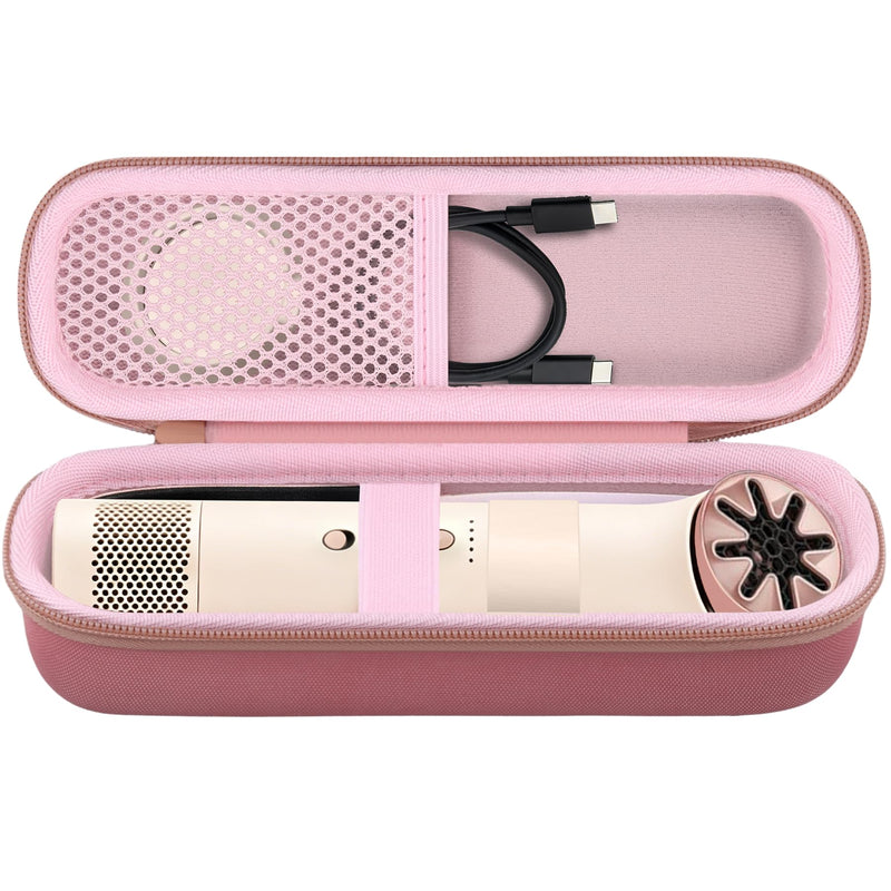 Hard Carrying Case for Dyson HushJet Mini Cool Fan, Pink Pink Case
