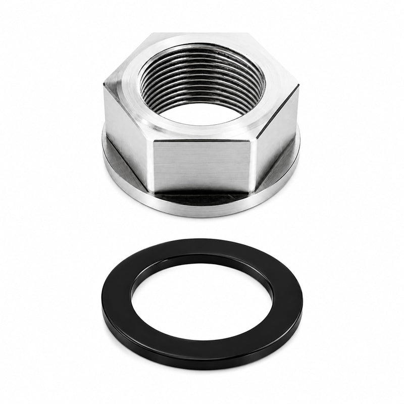 DC60-50003A Upgraded Stainless Steel Washing Machine Nut | Compatible with 2068612 PS4205376 DC60-50003B Washer Door Lock / Drum Spin Nut Replacement Part DC60-50003A M28
