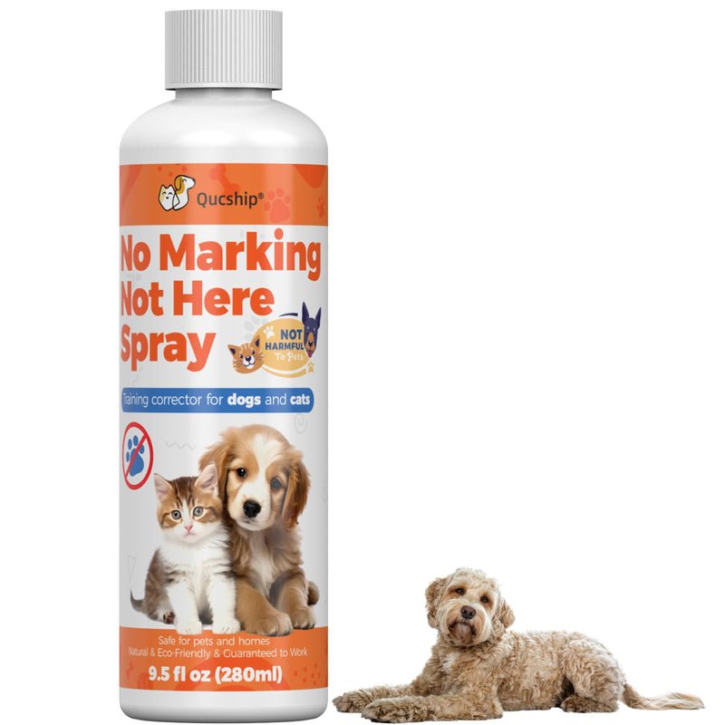 8oz Innovative Spray to Stop Dogs from Urinating Indoors - Not Here Dog Spray - Effective Dog Stay Away Spray for Training 8.0 Fl Oz