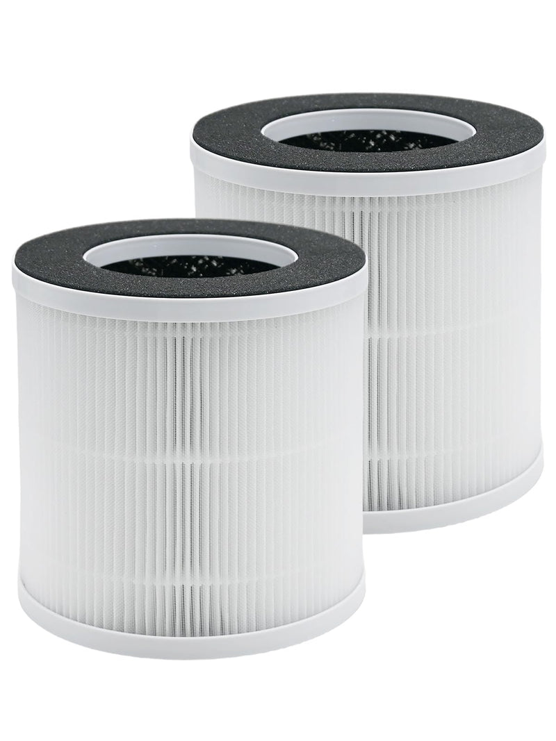 2-Pack Replacement Filter Compatible with Airthereal Day Dawning ADH80 Air Purifier, 7-in-1 Cylindrical Composite Filter with Activated Carbon Layer