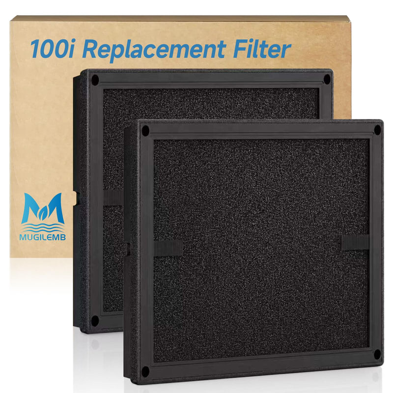 2 Pack 100i Replacement Filter Compatible with PuroAir 100i Air Purifier