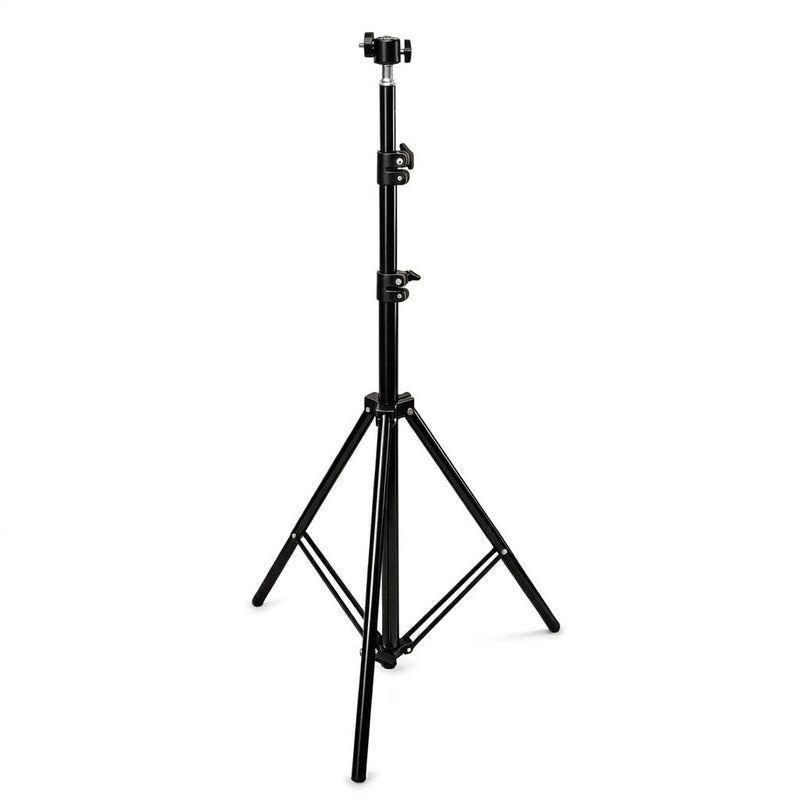 3D Hologram Fan Metal Desktop Stand, Heavy-Duty All-Metal Base & Frame with Non-Slip Pads, Stable Display Holder for 16.9 Inch or Smaller Hologram Fans, Retail & Exhibition Use