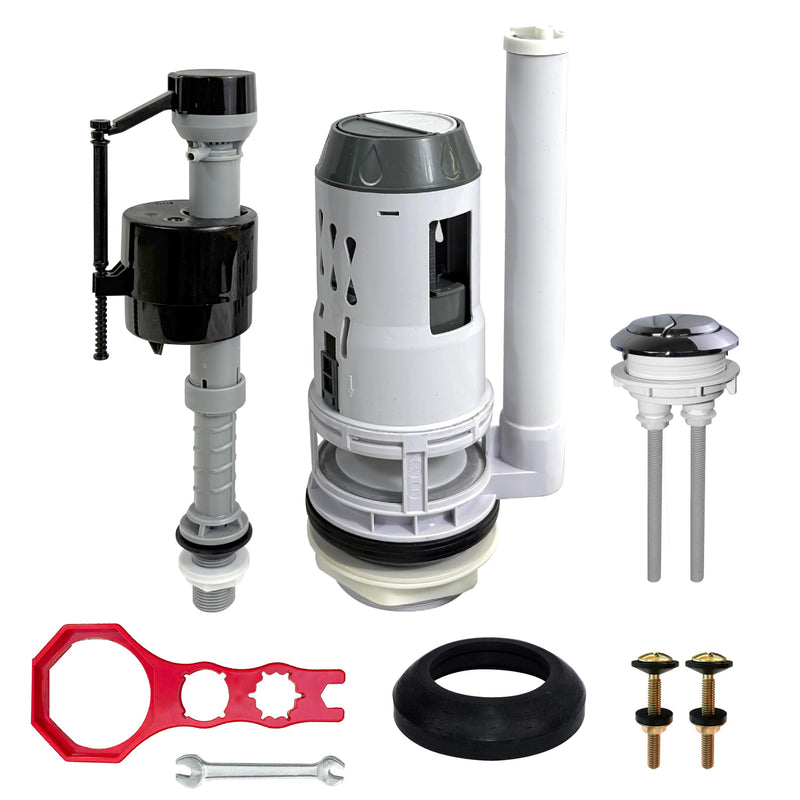 3 Inch Dual Flush Valve Replacement Kit with Install Tool