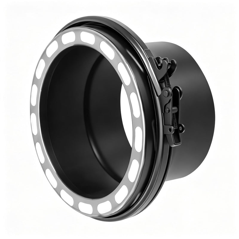 6 Inch Stove Pipe Adapter for Class-A Chimney, 304 Stainless Steel