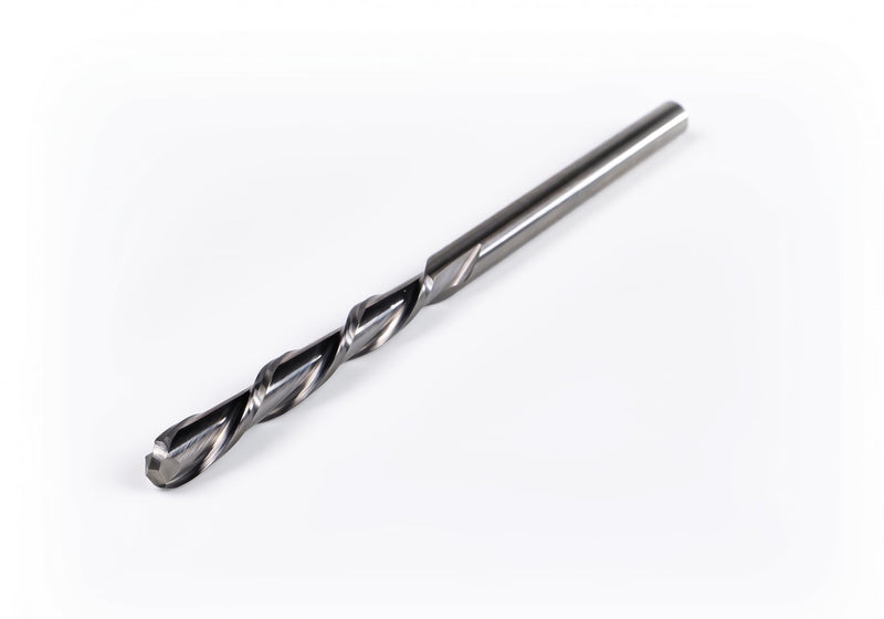 1/8" Down Cut Ball Nose CNC Router Bit, 1/8" Shank, 1" Cutting Length, 2.5" OVL, Solid Tungsten Carbide End Mill for 3D Carving Woodworking