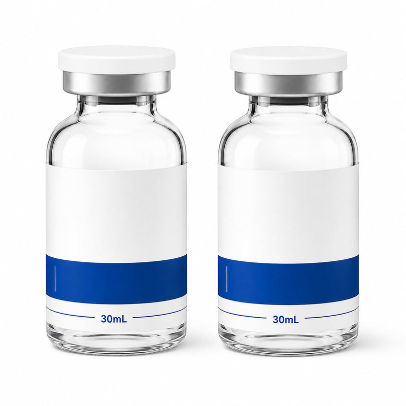 Glass Vials 2 Pack