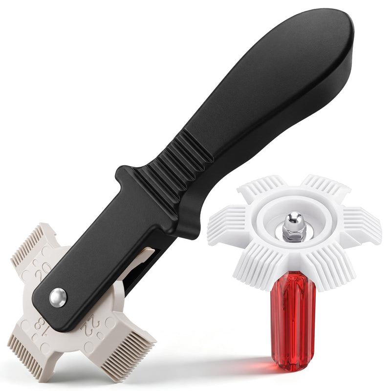 Feekoon 2PCS AC Fin Comb Kit, Fin Straightener Tool with 8-22 FPI Coverage
