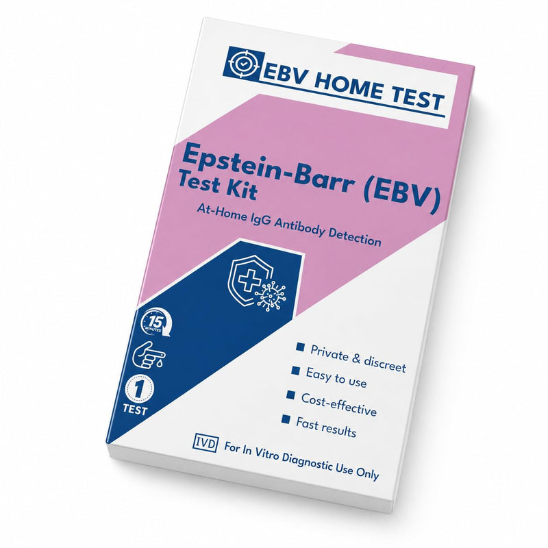 Epstein Barr (EBV) Test | VCA and EBNA | Quick Results Within 15 Minutes | Easy to Read and use | at-Home Testing