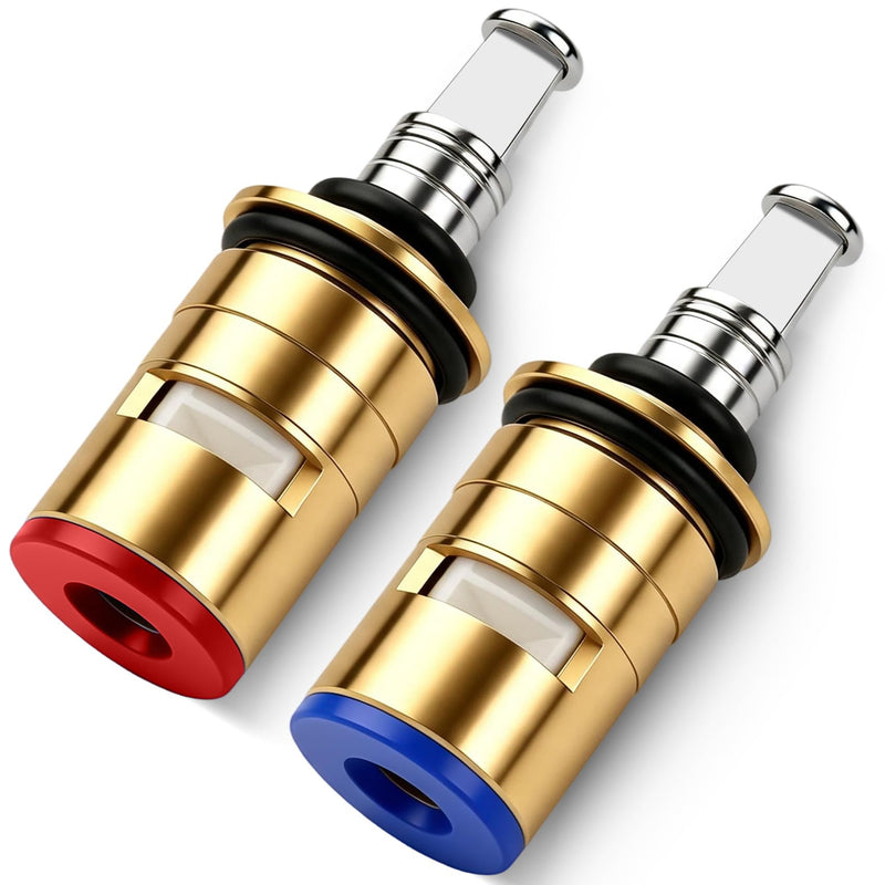 1-099XKJKABNF & 1-100XKJKABNF Ceramic 1/4-Turn Cold & Hot Cartridge Kit