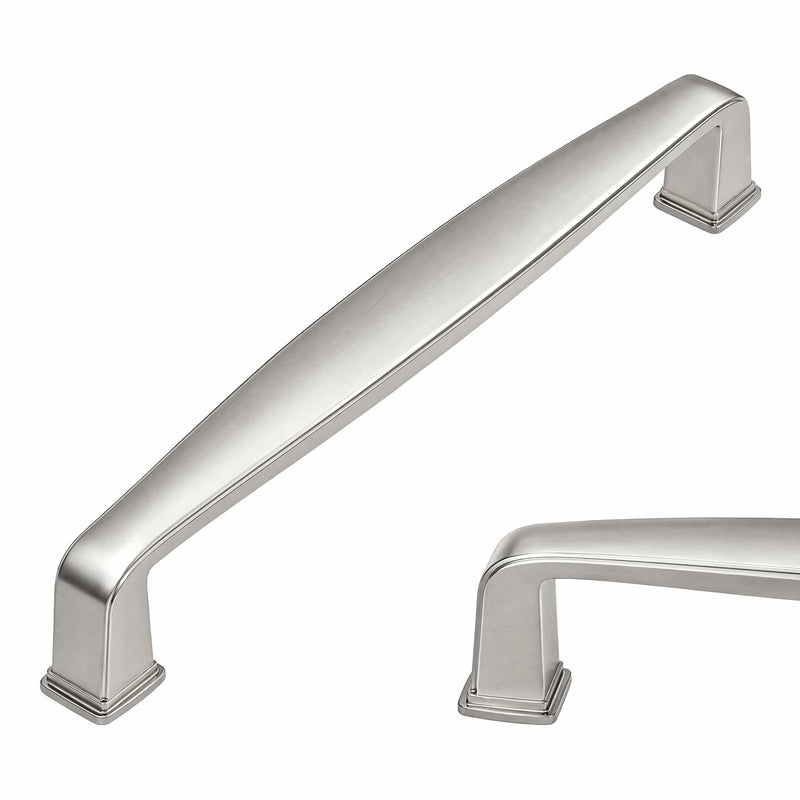 homdiy 25 Pack 5" Brushed Nickel Cabinet Pulls Kitchen Drawer Handles 5-1/16 Inch Hold Center