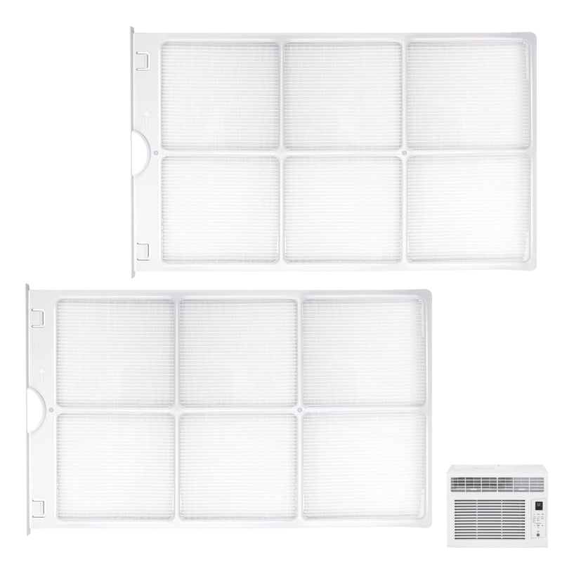 WJ85X21746 for GE Air Conditioner Filter Window AC Air Filter Replacement 2 PCS WJ85X21746 for GE Air Conditioner Filter Window AC Air Filter Replacement