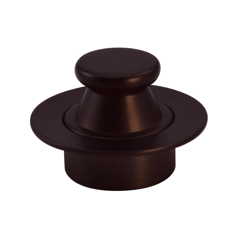 Westbrass A410-12-12 Lift & Turn Lavatory Faucet Drain Without Overflow Holes - Exposed, Oil Rubbed Bronze