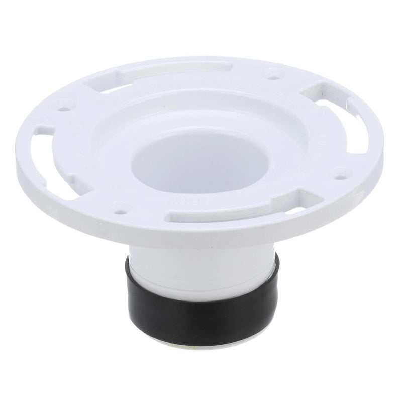 3" twist and set Toilet Flange for cast iron, Replace Broken Closet Flange