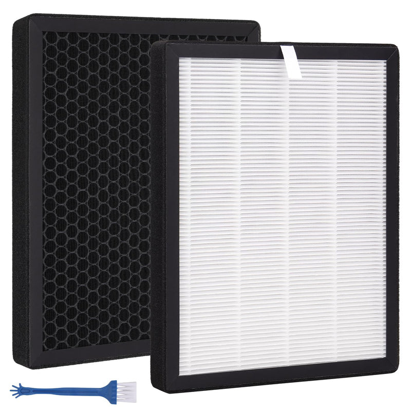 KQ-36 Filter Replacement - Compatible with Aucleia KQ-36 Air Purifier, 3-in-1 High-Efficiency Carbon Filter Filtration,2 Pack
