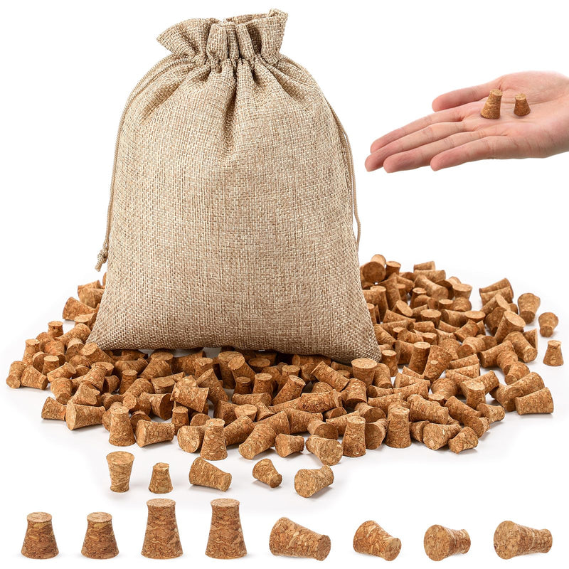 300 Pcs Carpenter Bee Corks 2 Size Carpenter Bee Holes Repair Kit