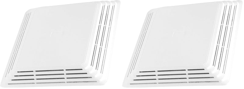 S97013576 Bathroom Fan Cover Grille - by Ohoho - Compatible with Broan NuTone Bathroom Fan 676 684 684NT 2684F 576 (Pack of 2) 10-5/8-Inch by 11-1/8-Inch (Pack of 2)