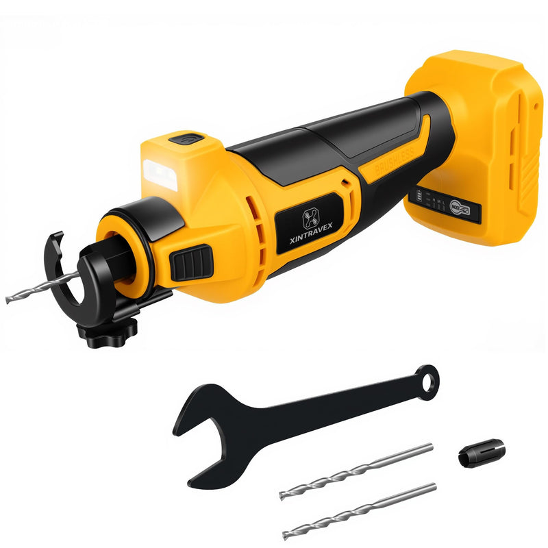 Cordless Brushless Drywall Cut-Out Tool for DeWalt 20V Battery