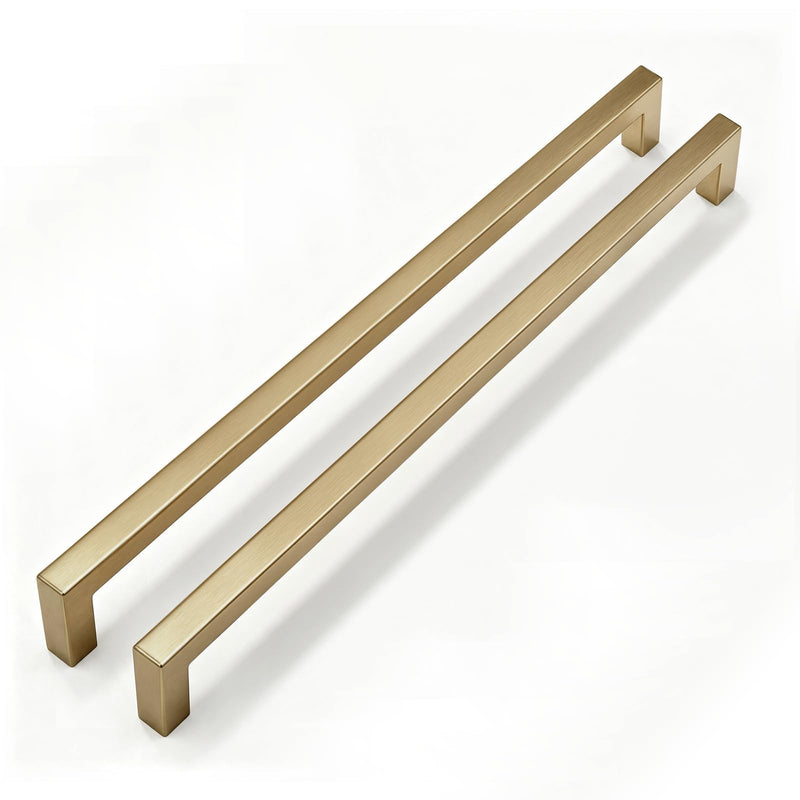 Goldenwarm Champagne Bronze Cabinet Pulls, 30 Pack 10 Inch Drawer Handles