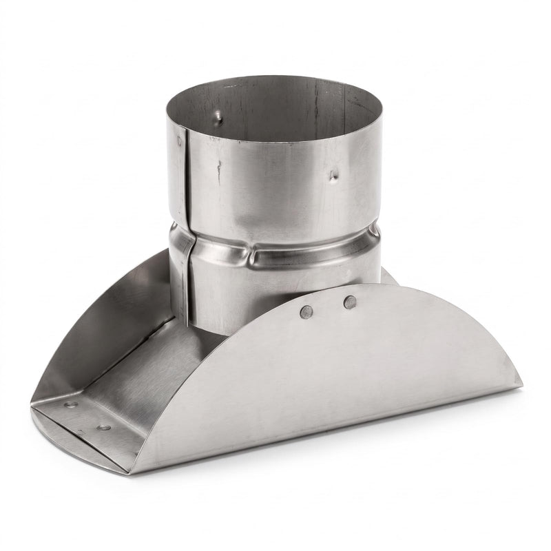 Sosation 3" Horizontal Pellet Stove Terminal Stove Pipe Cap Stainless Steel