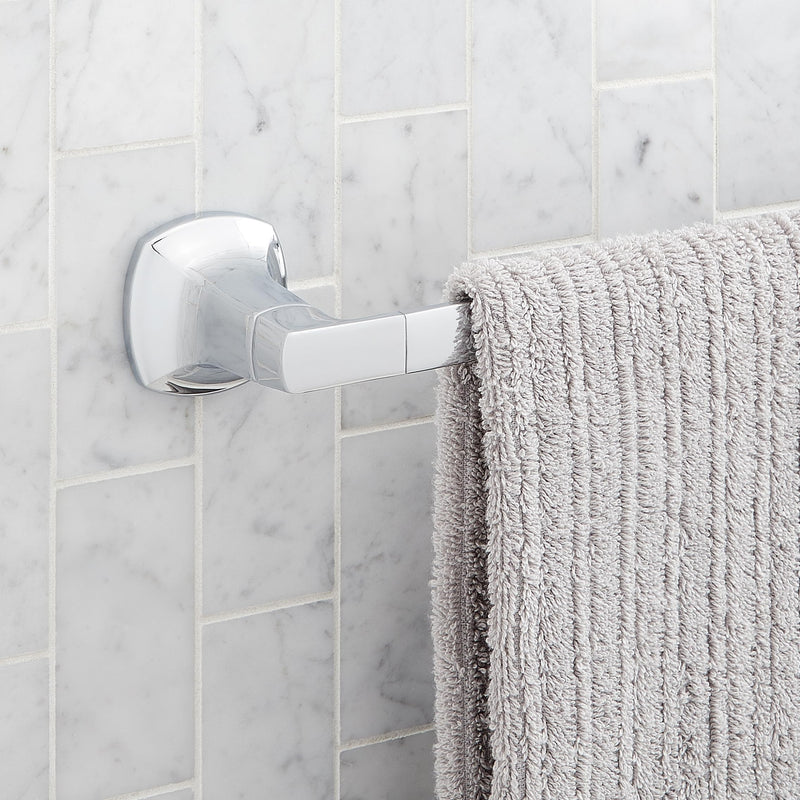 Signature Hardware 18" Sefina Towel Bar - Chrome