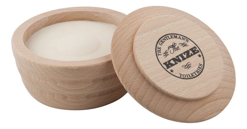 Knize Ten shaving soap in a wooden bowl, 100 g - NewNest Australia