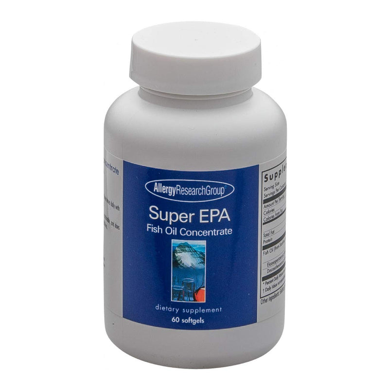 Allergy Research Group Super EPA Fish Oil Concentrate 60 Softgels - NewNest Australia