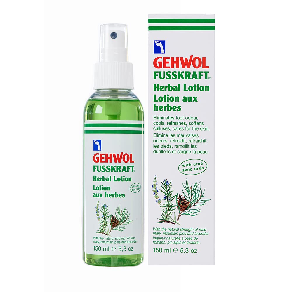 Gehwol Fusskraft Herbal Lotion 150ml - Eliminates Foot Odour, Cools and Refreshes - NewNest Australia