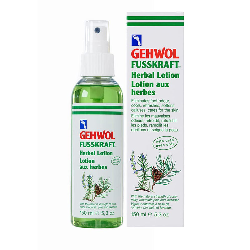 Gehwol Fusskraft Herbal Lotion 150ml - Eliminates Foot Odour, Cools and Refreshes - NewNest Australia