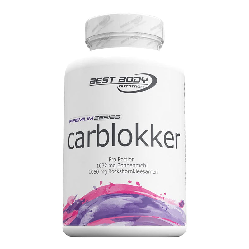 Best Body Nutrition Carblokker with fenugreek seeds and bean flour, 100 capsules (82.7g) - NewNest Australia