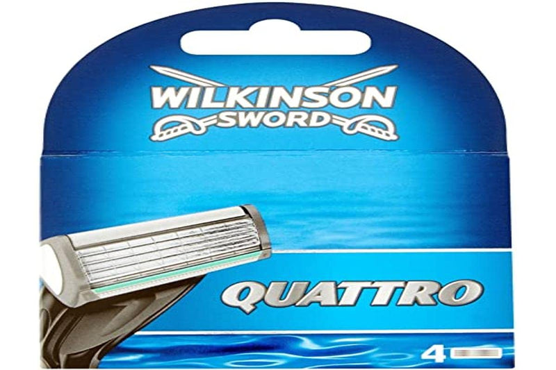 Wilkinson 120 Quattro Blades, Pack of 4 4 Blades - NewNest Australia
