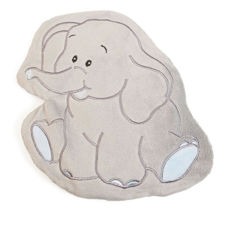 GRÜNSPECHT Warming Zoo Elephant, Grape Seed Heat Pillow with Washable Cover for Children, Warming Cuddly Toy for Stomach Aches & Colds (120-V1) - NewNest Australia