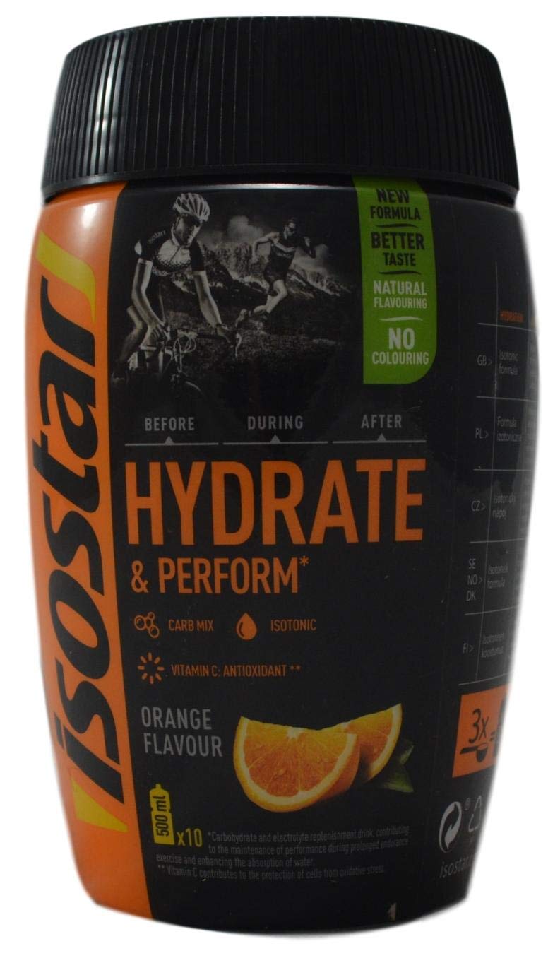 Isostar Hydrate and Perform Orange Powder 400g - NewNest Australia